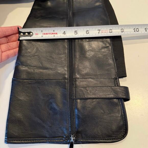 Torrid Over The Knee OTK moto boots faux leather wide calf 7.5 WW - Picture 9 of 14